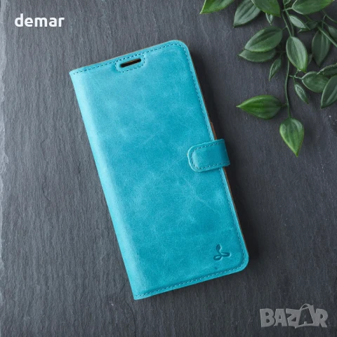 Snakehive за Samsung Galaxy S25 Edge - Калъф за телефон с портфейл от естествена кожа, снимка 7 - Калъфи, кейсове - 50767076