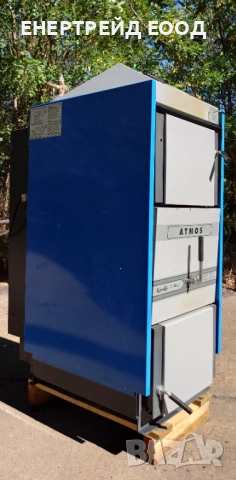 Комбиниран котел на твърдо гориво Атмос/Atmos Combi C, снимка 3 - Отоплителни печки - 51808681