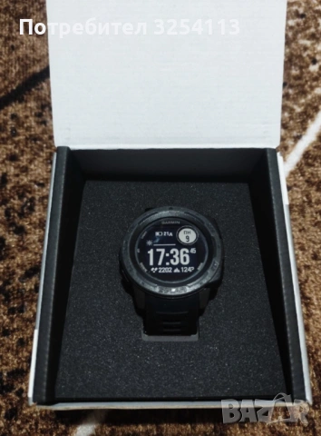 Garmin Instinct Solar в ГАРАНЦИЯ, снимка 2 - Мъжки - 53450642