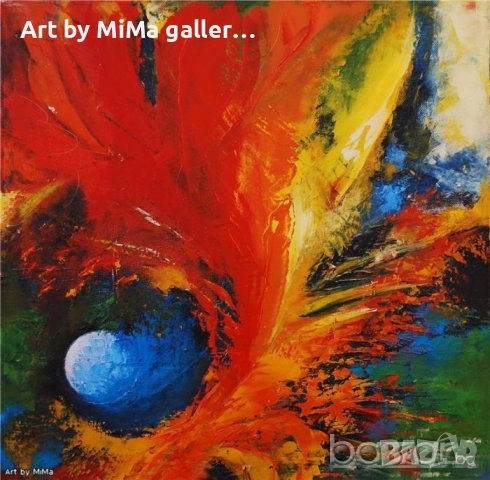 > Абстракции, АБСТРАКЦИЯ - Мима / Art by MiMa, painting, абстрактна картина, снимка 7 - Картини - 13046019