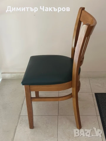 Продавам 30 бр.трапезни столове от масивно дърво, снимка 2 - Столове - 51083223