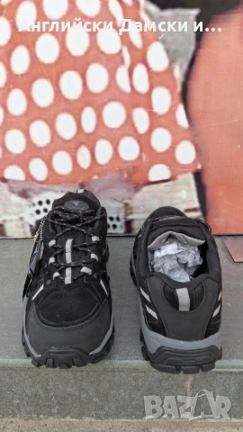 Английски мъжки непромокаеми маратонки от естествена кожа, снимка 9 - Маратонки - 52190500