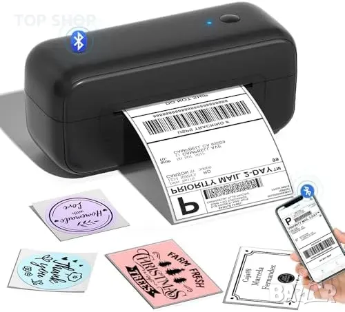 Нов Phomemo Bluetooth термален принтер 4x6 за етикети - Amazon, eBay