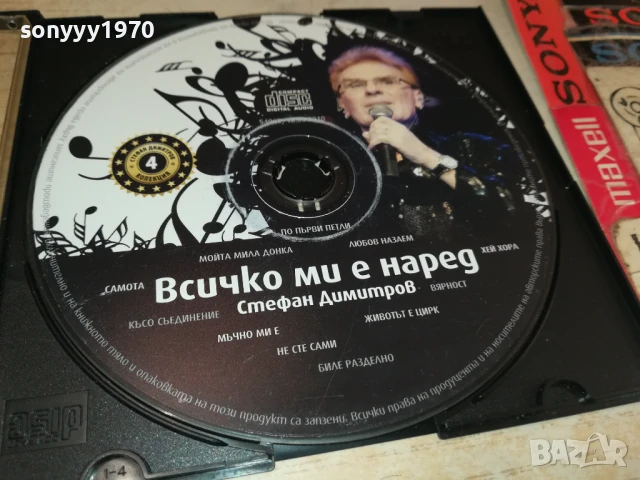 ВСИЧКО МИ Е НАРЕД ЦД 0708251747, снимка 13 - CD дискове - 51288685
