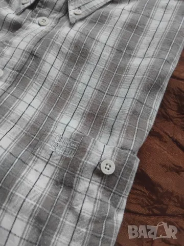 Globe Trotter 100% оригинална мъжка риза с къс ръкав , снимка 3 - Ризи - 49767479