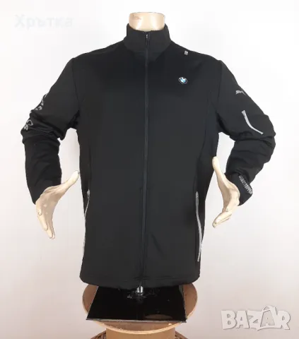 Puma BMW - Оригинално мъжко софтшел яке размер XL, снимка 3 - Якета - 48984681