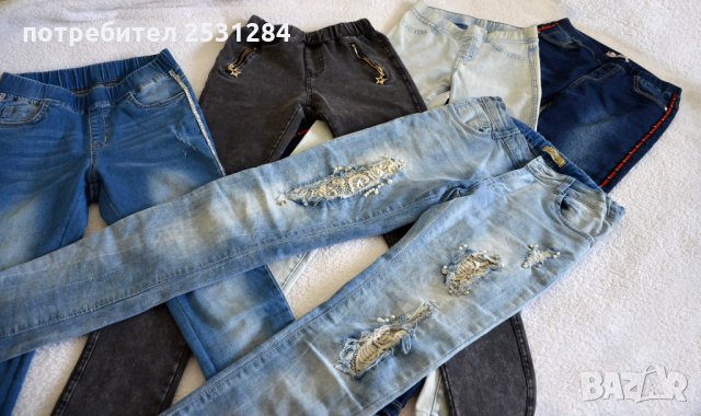 дънки за момиче , панталони за момиче 9-11 години цени от 3,50 лв в Детски  панталони и дънки в гр. Пловдив - ID28837060 — Bazar.bg