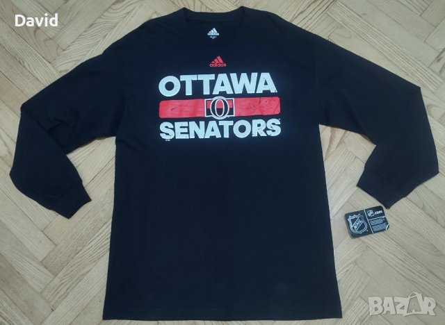 NHL оригинална фланелка с дълъг ръкав Ottawa Senators
