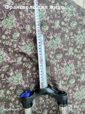 27.5 цола въздушна заключваща вилка за велосипед колело rock shox всичко работи , снимка 6 - Части за велосипеди - 51592565