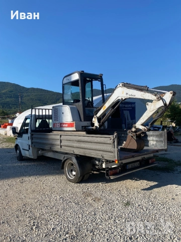 Услуги с багер и самосвал