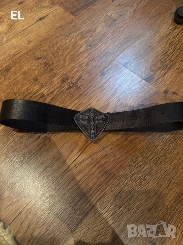 Мъжки колан с катарама 100%кожа , снимка 2 - Колани - 52355881