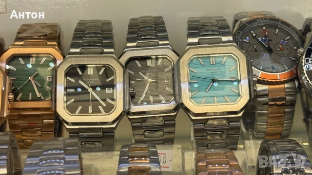 Продавам Patek Philippe предлага качествени часовници с автоматичен механизъм от сериите Cubitus,, снимка 16 - Мъжки - 50927733