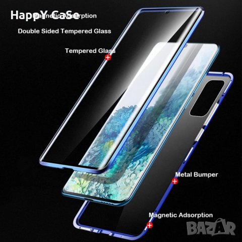 Samsung Galaxy A54 A34 A14 4G 5G / Двоен 360 градуса магнитен кейс калъф, снимка 3 - Калъфи, кейсове - 40310219