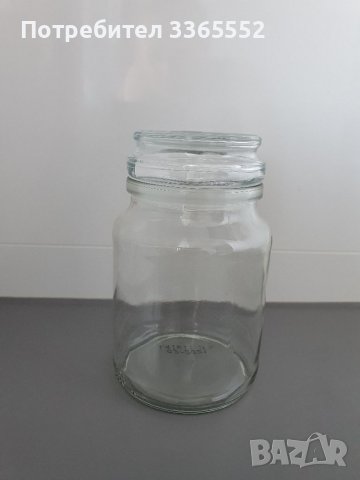 Буркани със стъклени капачки за съхранение, 700мл
