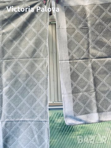 Две тежки ленени покривки-комплект,Германия, снимка 8 - Покривки за маси - 37448594