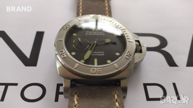 PANERAI Submersible MIKE HORN edition - 47MM механичен клас 5A+, снимка 5 - Мъжки - 27756122