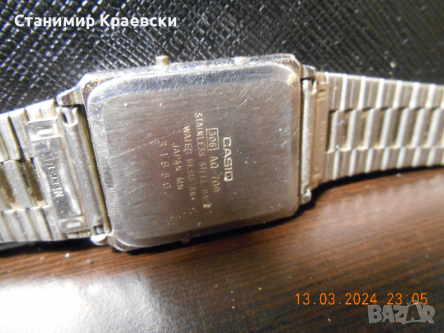 Casio AQ-709 vintage 88, снимка 9 - Мъжки - 44865123