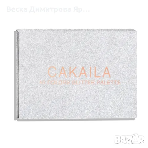 Палитра с 40 сенки за очи с блестящи частици, снимка 8 - Декоративна козметика - 47733810