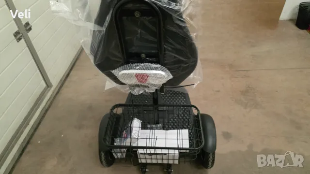 Електрическа триколка с равна платформа и лед осветление, снимка 6 - Мотоциклети и мототехника - 42532310