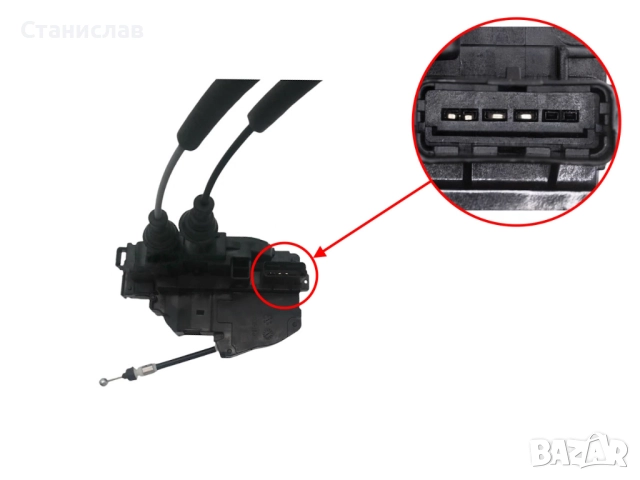 Брава за Hyundai Elantra MK4 за предна дясна врата, снимка 3 - Части - 52305971