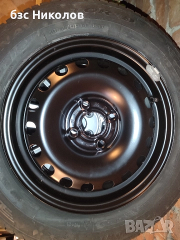 Алуминиеви джанти за VW Up R-Line 5,5Jx15 ET40+централни капачки+резервна гума за VW Up., снимка 11 - Гуми и джанти - 52670184