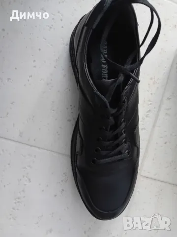 Кожени обувки Карло Фонте, снимка 5 - Официални обувки - 48548303