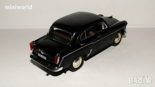 Москвич 407 1962 - мащаб 1:43 на DeAgostini моделът е нов в блистер, снимка 7 - Колекции - 43641251