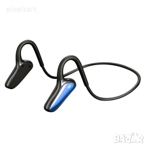 Слушалки с костна проводимост M-D8 Bone Conduction Bluetooth, Син, снимка 1