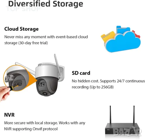 IP камера "IMOU Cruiser SE+ 4MP", снимка 6 - IP камери - 49059081
