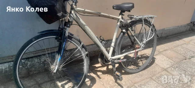 Велосипед мъжки с алуминиева рамка, шимано, амортисьори, снимка 3 - Велосипеди - 50957218