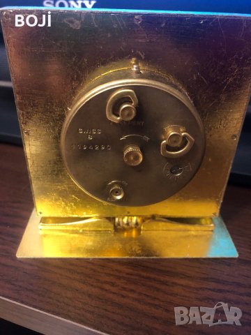 Швейцарски ретро часовник ImHof, снимка 3 - Антикварни и старинни предмети - 39258521