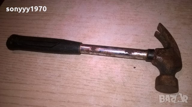 малко чукче с кози крак-19х7см-с гумирана ръкохватка, снимка 5 - Други инструменти - 27197593