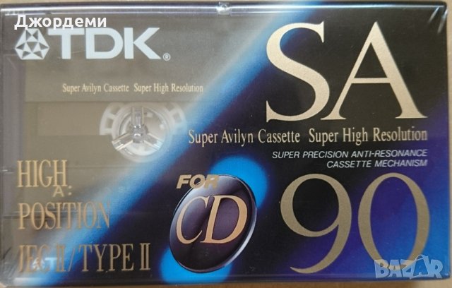 Аудио касети (аудио касета) TDK SA 90 chrom