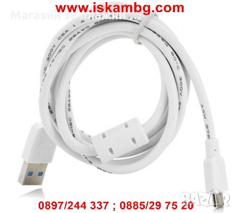 Екстра качество 1.5 метра USB към Micro USB кабел 2.1А, снимка 2 - Друга електроника - 26970219
