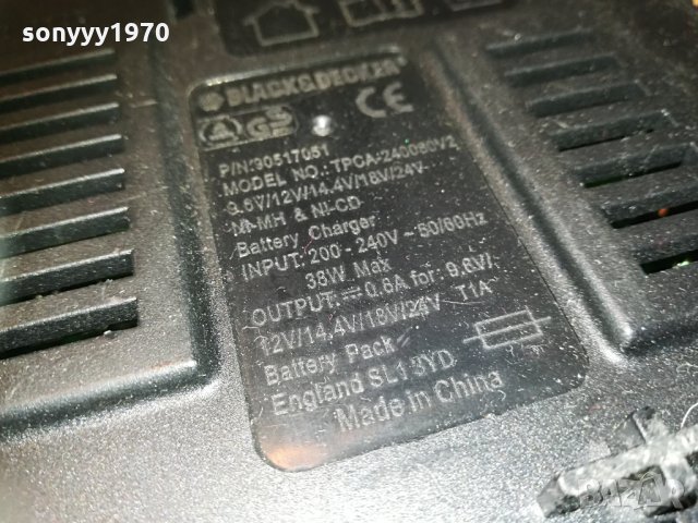 black & decker 12v battery+charger-внос швеицария 1405210934, снимка 12 - Винтоверти - 32870596