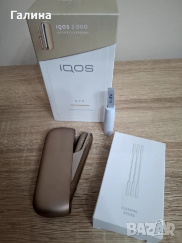 Електрона цигара IQOS DUO, снимка 2 - Електронни цигари - 53581308