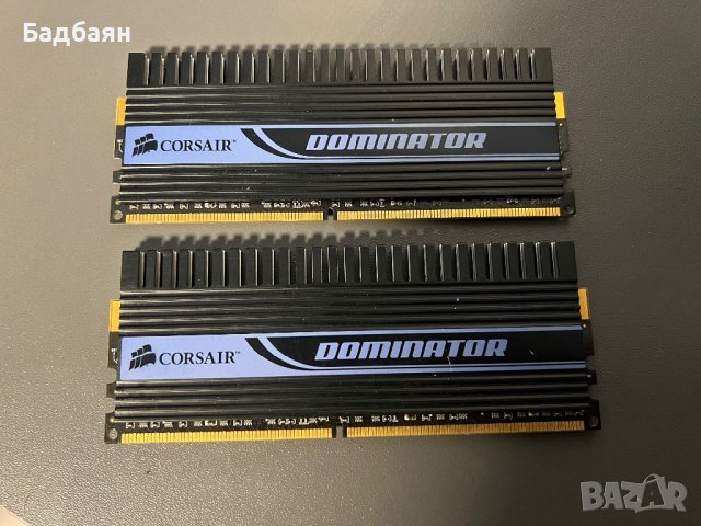 RAM Corsair Dominator 2x2GB DDR2 1066Mhz , снимка 2 - RAM памет - 42975441