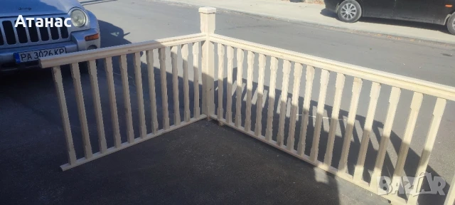 Дървен парапет, снимка 3 - Декорация за дома - 51233527