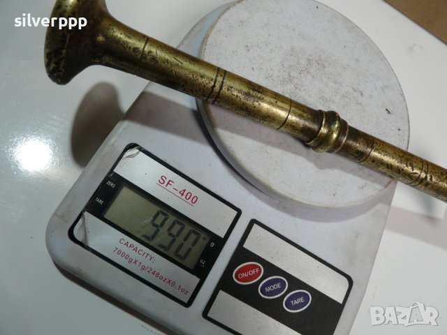  Старо голямо бронзово чукало - 14, снимка 5 - Други ценни предмети - 40389727