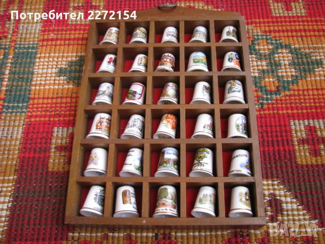 Порцеланов напръсник-30 бр, снимка 2 - Антикварни и старинни предмети - 28271242