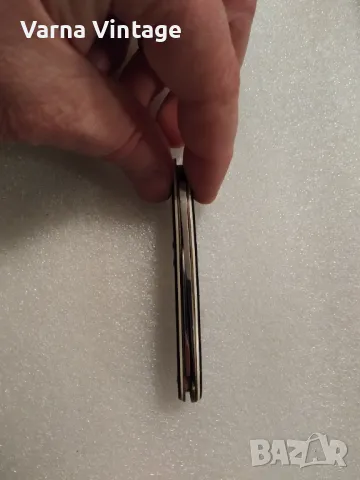 Стар сгъваем нож BARON  SOLINGEN Германия. марк., снимка 11 - Колекции - 48540121