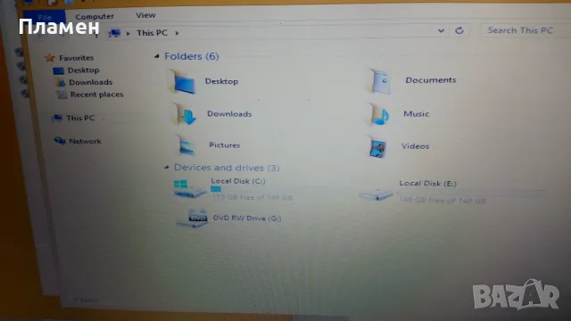 Лаптоп Toshiba Satellite C850, снимка 3 - Лаптопи за работа - 48130170