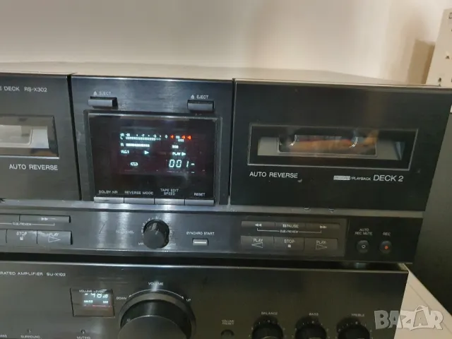 Technics SU-X 102-Technics RS-X 302, снимка 4 - Ресийвъри, усилватели, смесителни пултове - 49597358