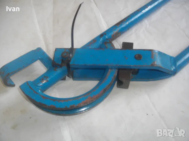 РЪЧЕН ТРЪБОГИБ 22мм Ръчен уред немски старо качество за огъване всякакви тръби метални дебелостенни , снимка 17 - Други инструменти - 47757096