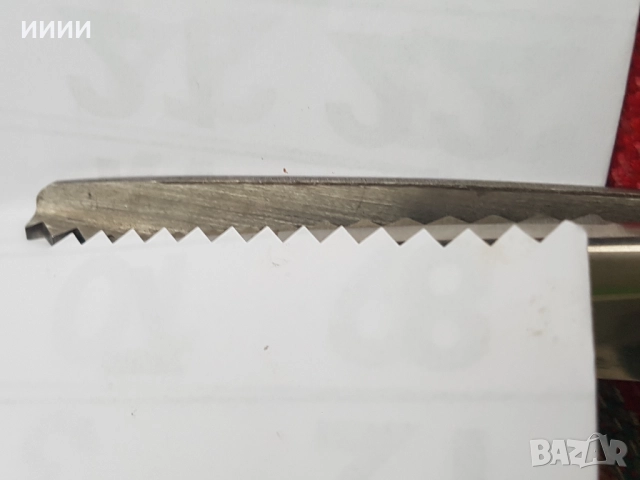 Немска ножица Зиг заг , снимка 5 - Антикварни и старинни предмети - 52582477