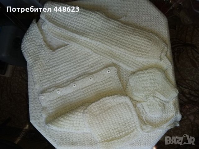Ръчно плетени комплекти , снимка 8 - Комплекти за бебе - 26673068