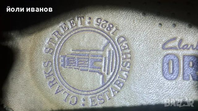 Klarks originals-кожени с каучукова подметка 42,5 номер, снимка 4 - Маратонки - 49274967