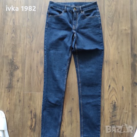 Дънки с висока талия М размер