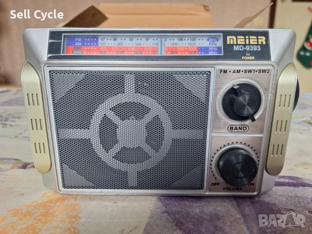 ✅РАДИО/ТРАНЗИСТОР MEIER MD-9393❗