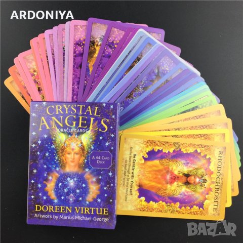 Crystal Angel Oracle - оракул карти , снимка 8 - Други игри - 37404203